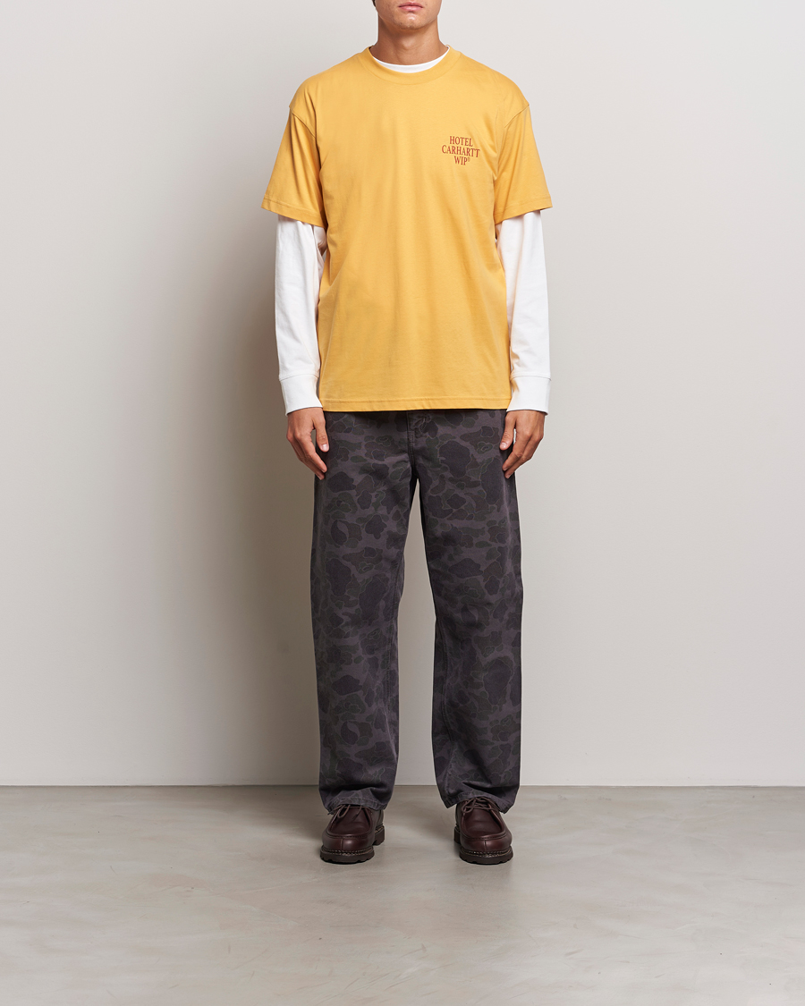 Herre | T-Shirts | Carhartt WIP | Hotel Keys Organic Cotton T-Shirt Winter Spice