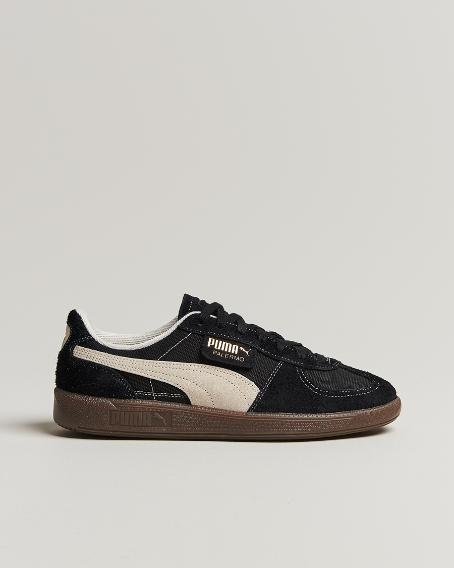 Herre | Puma Palermo Vintage Suede Sneaker Black | Puma | Palermo Vintage Suede Sneaker Black