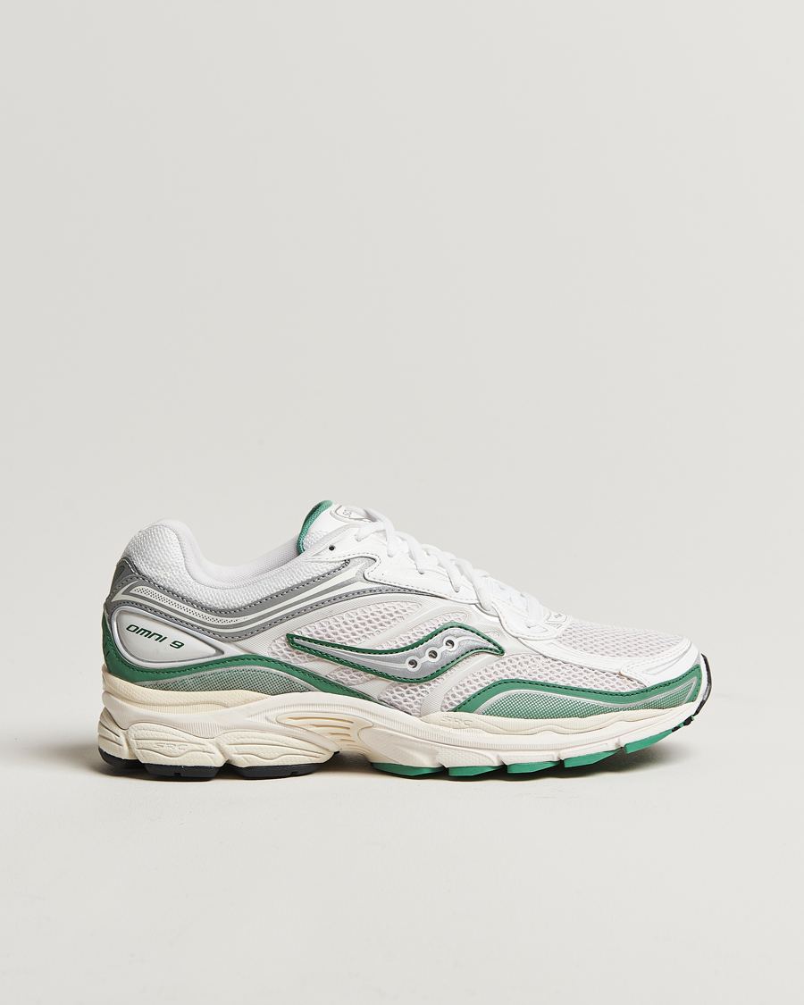 Herre | Saucony Progrid Omni 9 Running Sneaker Ivory | Saucony | Progrid Omni 9 Running Sneaker Ivory