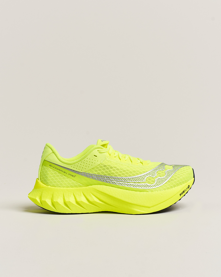 Herre | Saucony Endorphin Pro 4 Running Sneakers Citron | Saucony | Endorphin Pro 4 Running Sneakers Citron