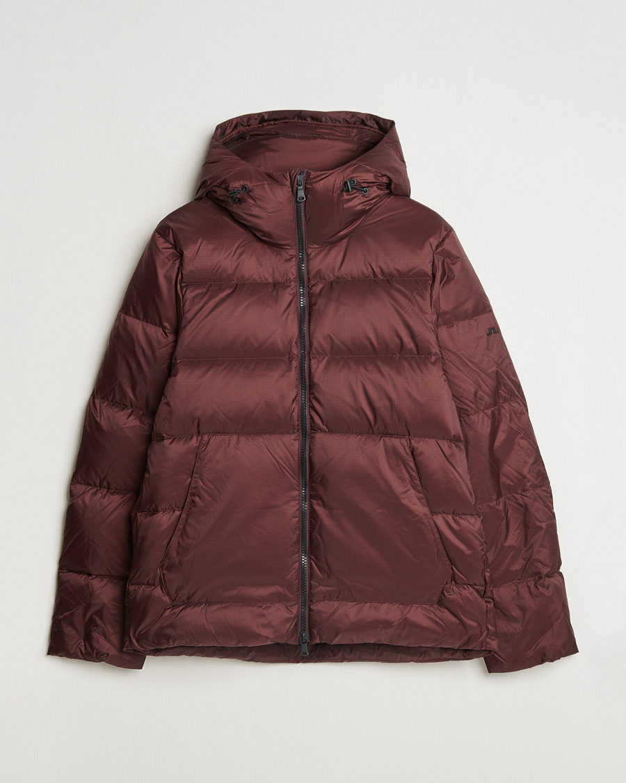 Herre | Jakker | J.Lindeberg | Farrell Down Jacket Bitter Chocolate