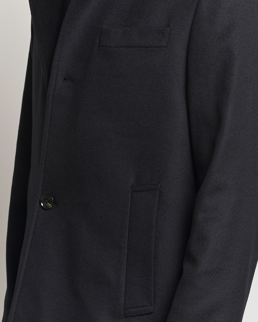Herre | Jakker | J.Lindeberg | Jesse Melton Cashmere Coat Black