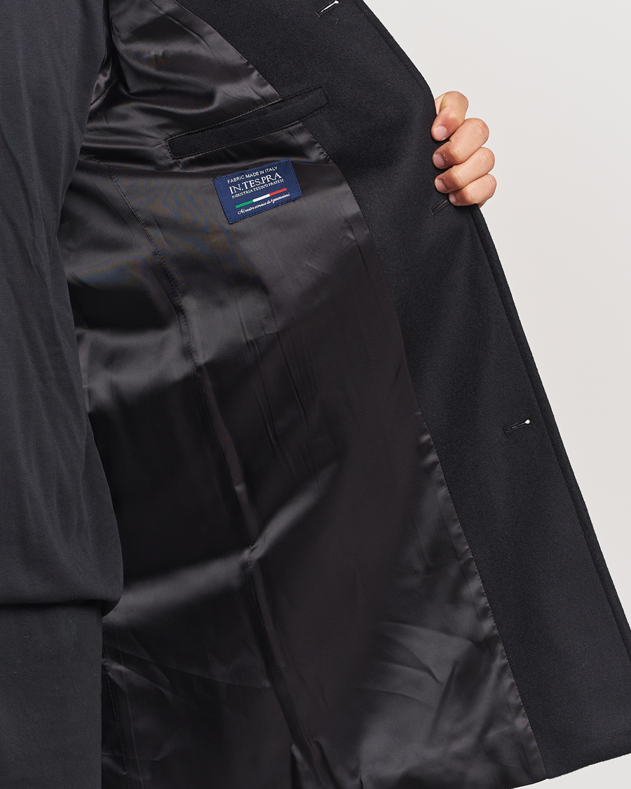 Herre | Jakker | J.Lindeberg | Jesse Melton Cashmere Coat Black