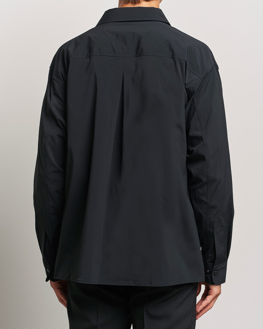 Herre | Skjorter | J.Lindeberg | Howard Tech Press Stud Shirt Black