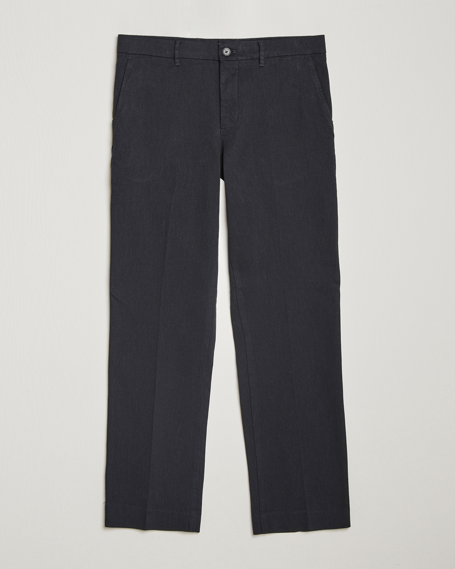 Herre | Bukser | J.Lindeberg | Lois Flannel Twill Pants Dark Grey