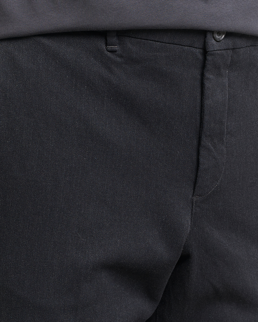 Herre | Bukser | J.Lindeberg | Lois Flannel Twill Pants Dark Grey