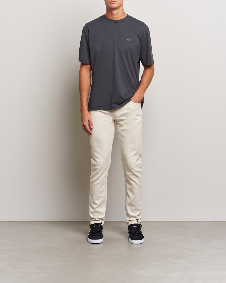 Herre | Bukser | J.Lindeberg | Jay Solid Twill Stretch Jeans Moonbeam