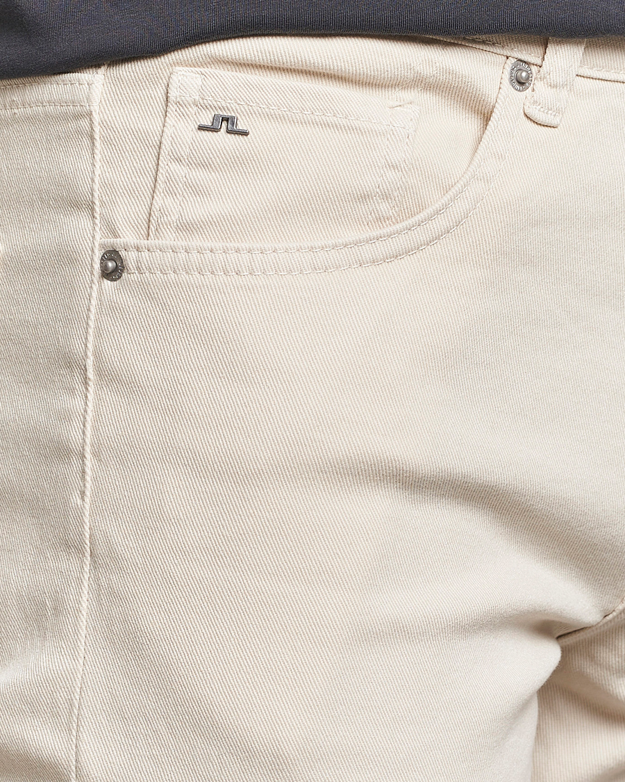 Herre | Bukser | J.Lindeberg | Jay Solid Twill Stretch Jeans Moonbeam