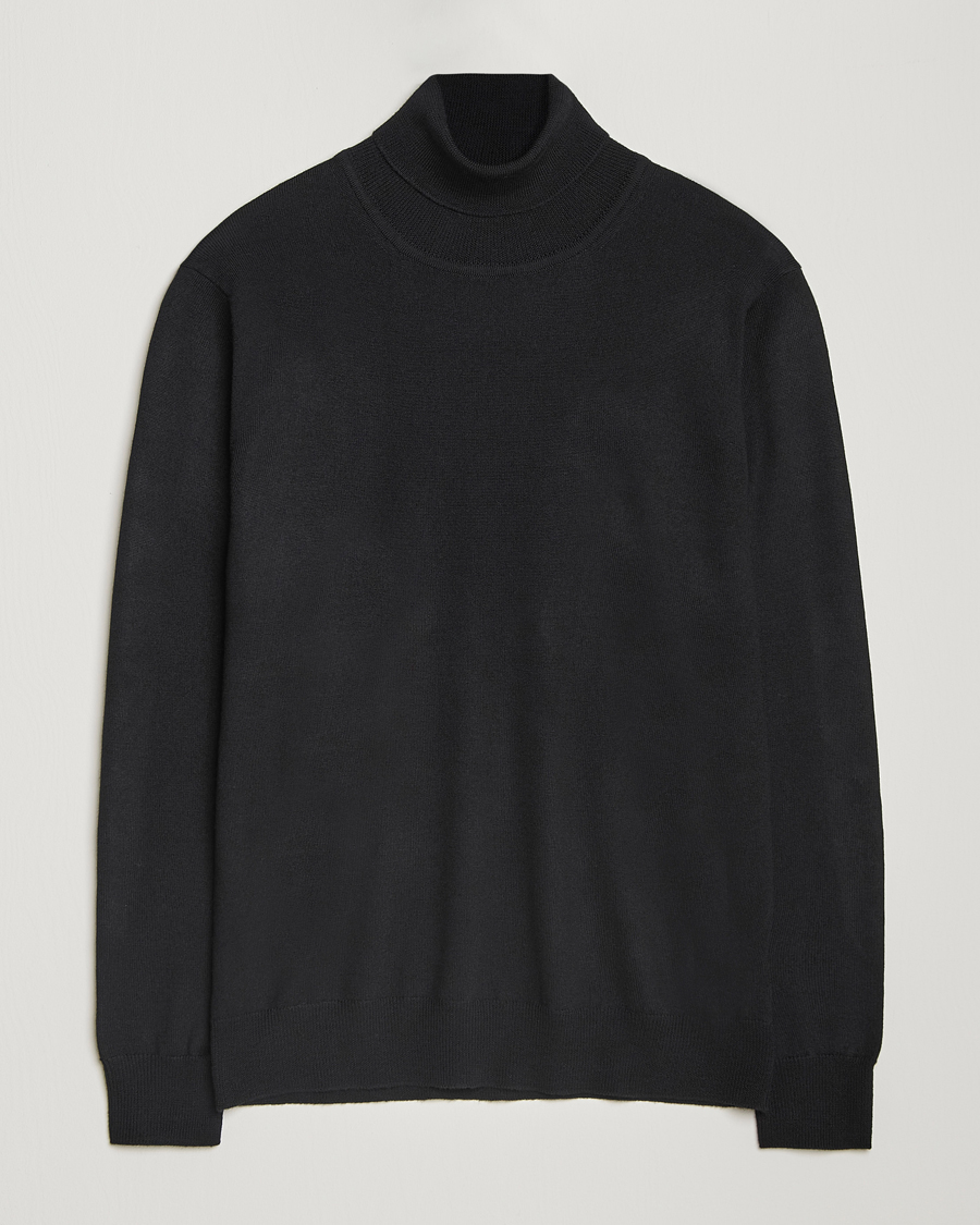 Herre | Gensere | J.Lindeberg | Kaden Merino Turtleneck Black