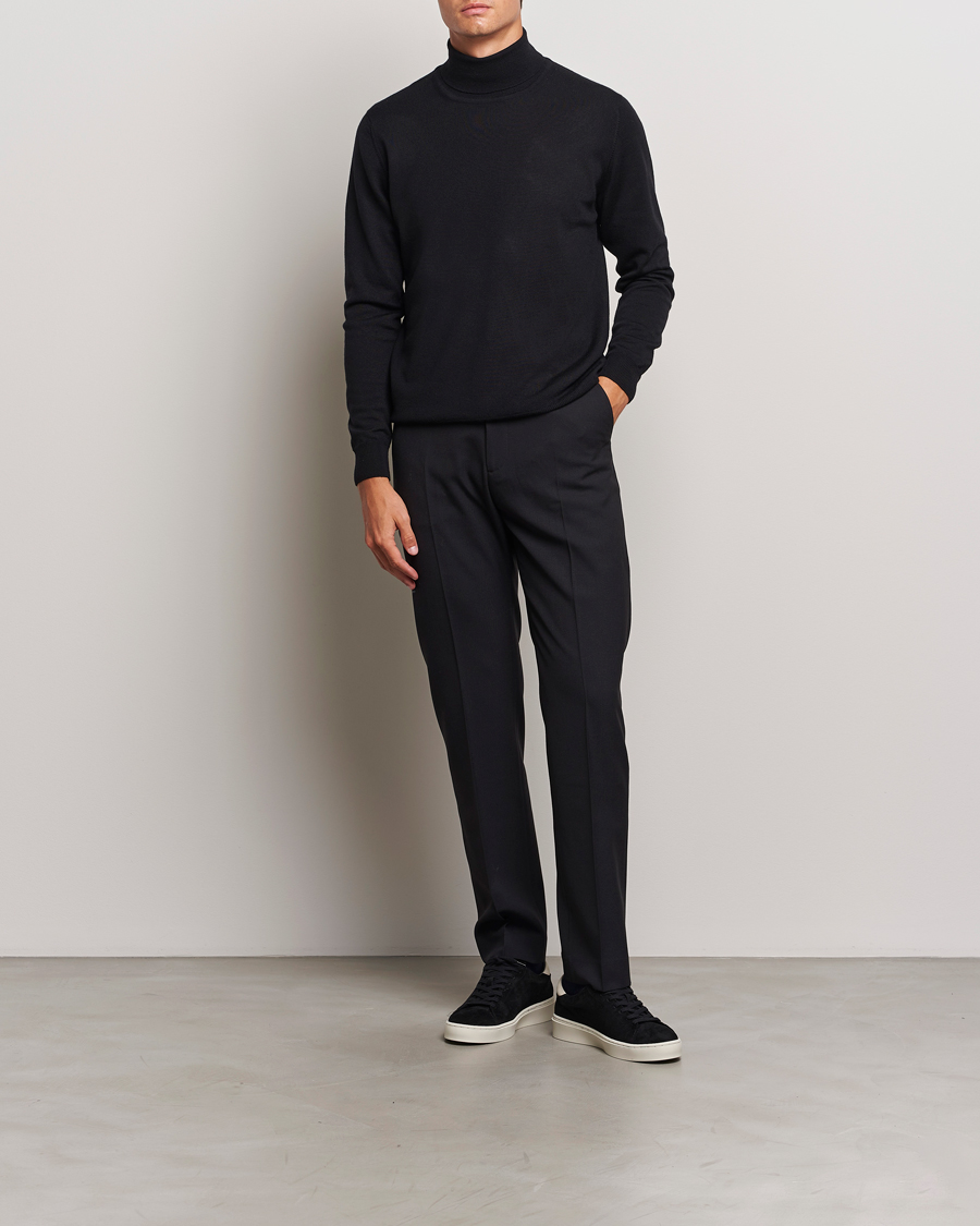 Herre | Gensere | J.Lindeberg | Kaden Merino Turtleneck Black