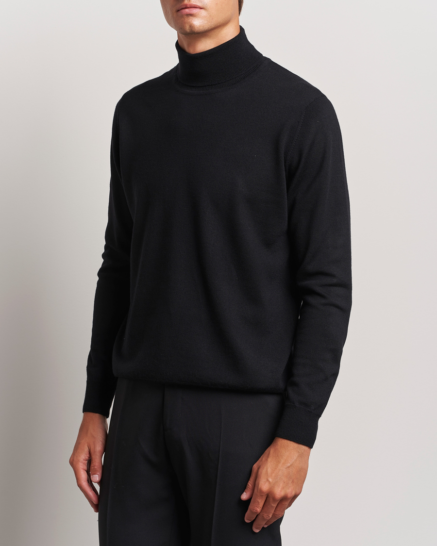 Herre | Gensere | J.Lindeberg | Kaden Merino Turtleneck Black