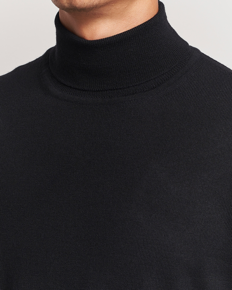 Herre | Gensere | J.Lindeberg | Kaden Merino Turtleneck Black