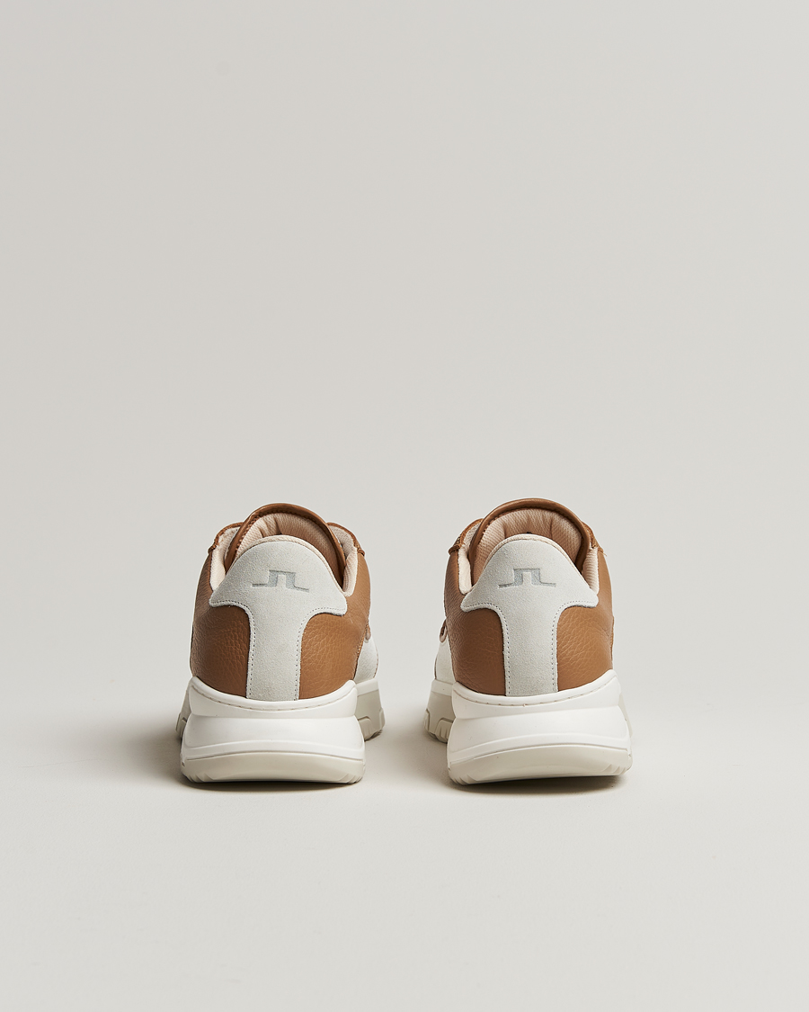 Herre | Sneakers | J.Lindeberg | Hoop Leather Sneaker Tiger Brown