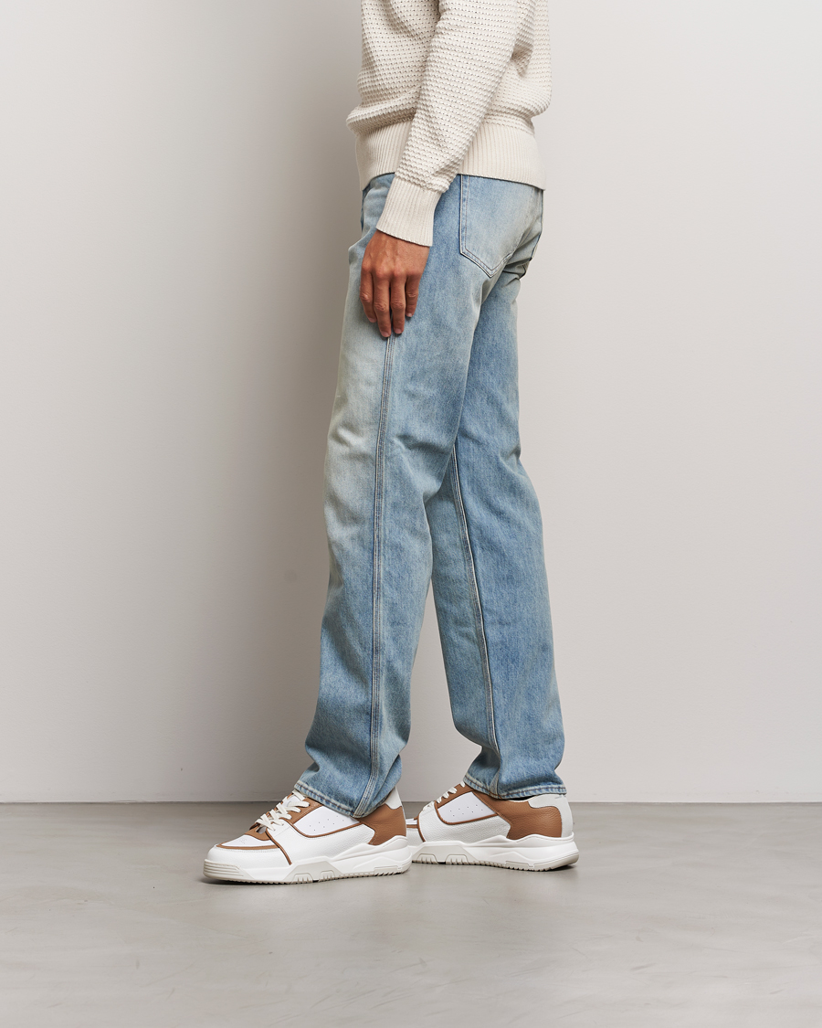Herre | Sneakers | J.Lindeberg | Hoop Leather Sneaker Tiger Brown