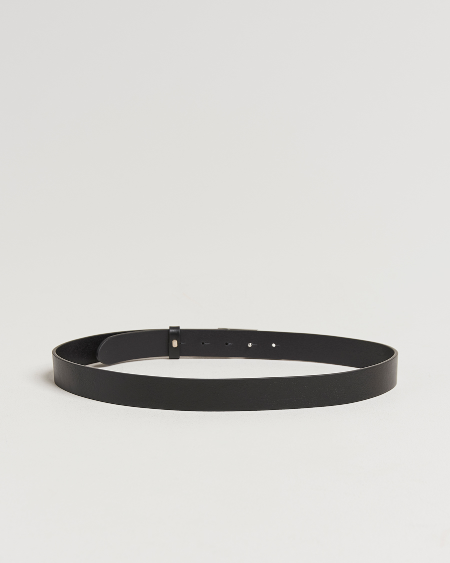 Herre | J.Lindeberg Bridge Logo Belt Black | J.Lindeberg | Bridge Logo Belt Black