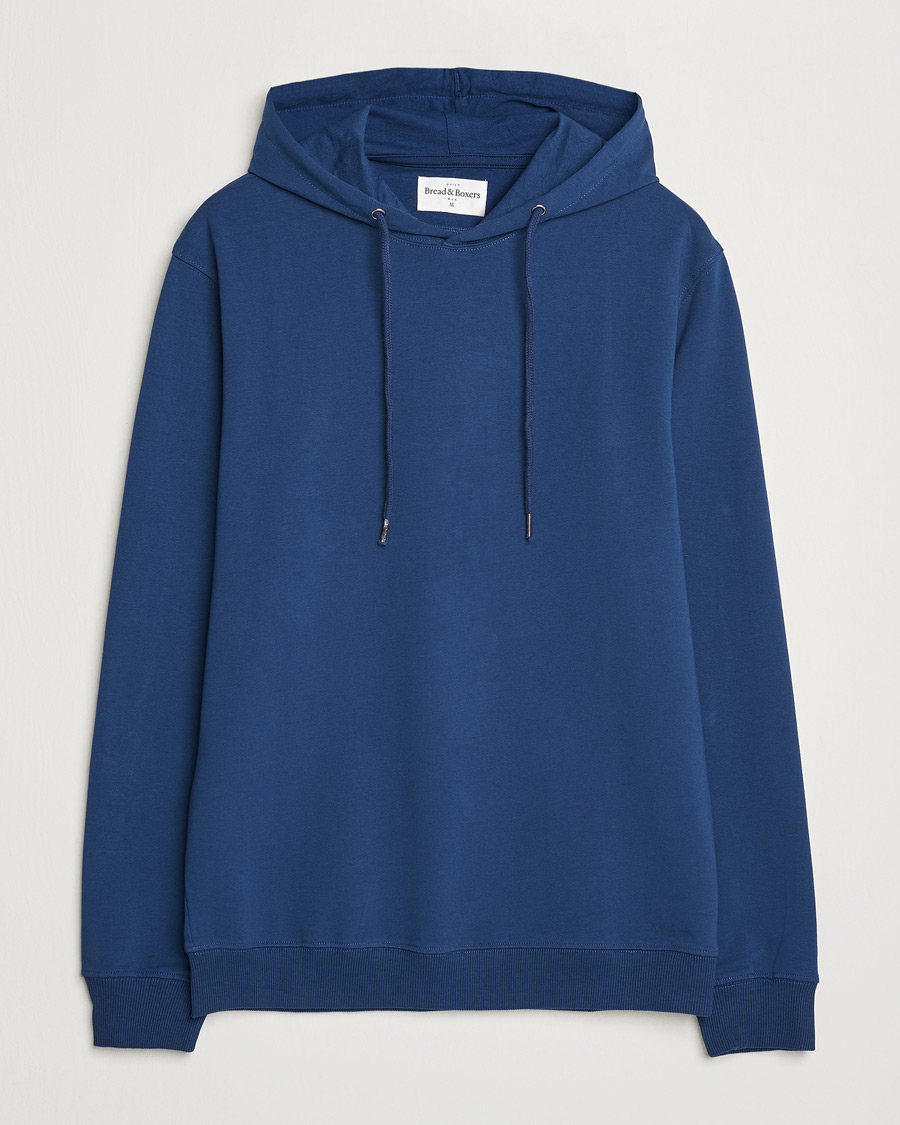 Herre | Gensere | Bread & Boxers | Loungewear Hoodie Ink Blue