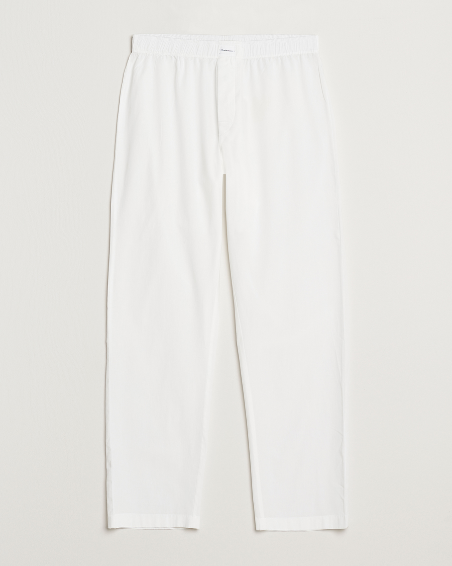 Herre | Pyjamaser og badekåper | Bread & Boxers | Woven Pyjama Pant White