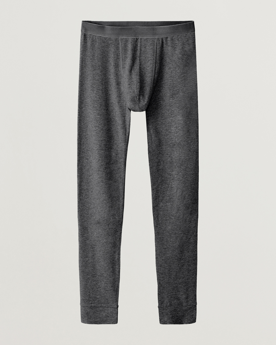 Herre | Undertøy | Bread & Boxers | Long Johns Dark Grey Melange