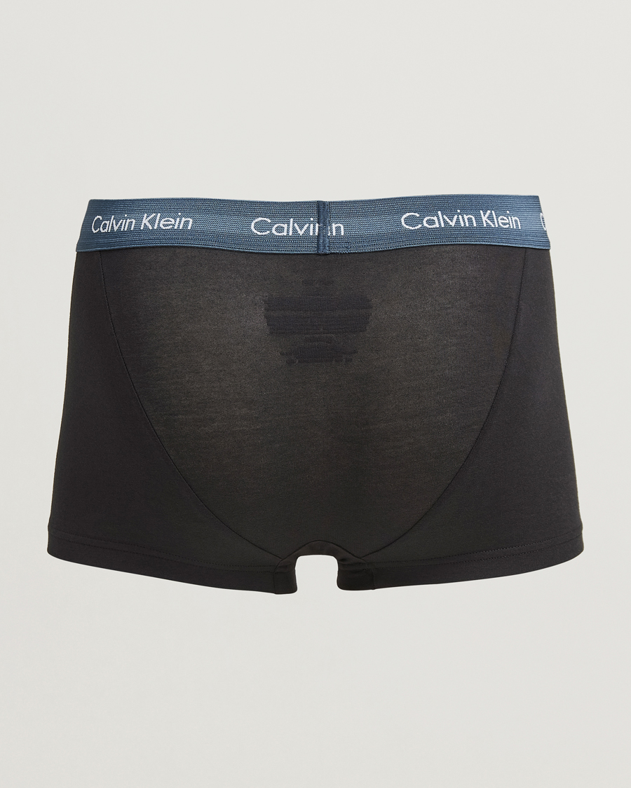 Herre | Undertøy | Calvin Klein | Cotton Stretch 3-Pack Low Rise Trunk Black