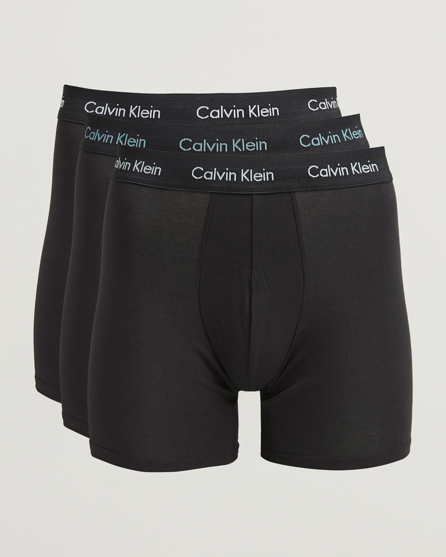 Herre | Undertøy | Calvin Klein | Cotton Stretch 3-Pack Boxer Brief Black