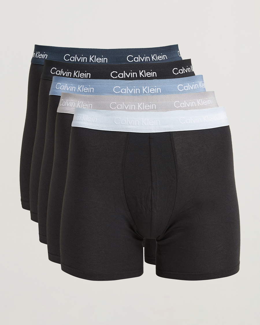 Herre | Undertøy | Calvin Klein | Cotton Stretch 5-Pack Boxer Brief Black