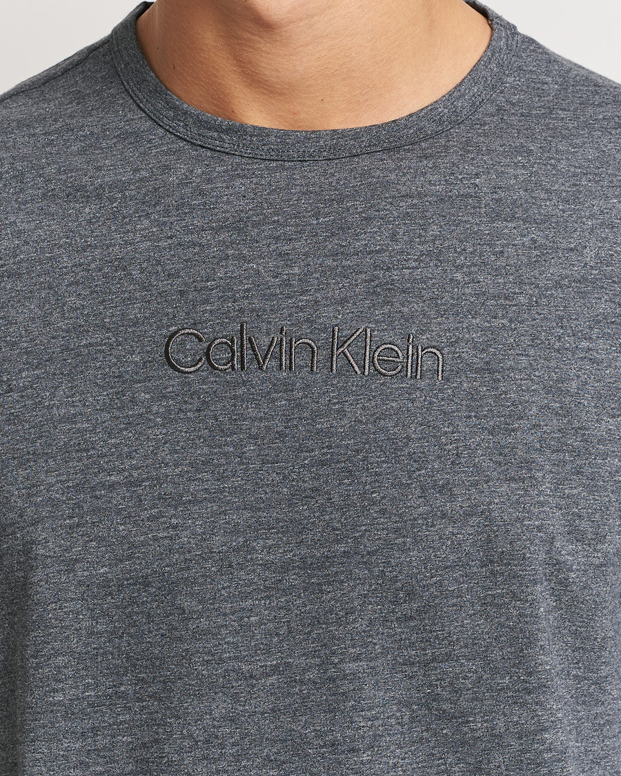 Herre | Calvin Klein Cotton Pyjama Set Charcoal/Black | Calvin Klein | Cotton Pyjama Set Charcoal/Black