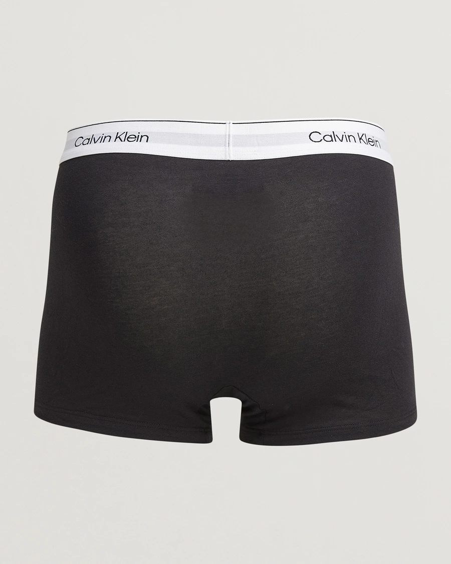 Herre | Undertøy | Calvin Klein | 3-Pack Icon Cotton Stretch Trunk Black