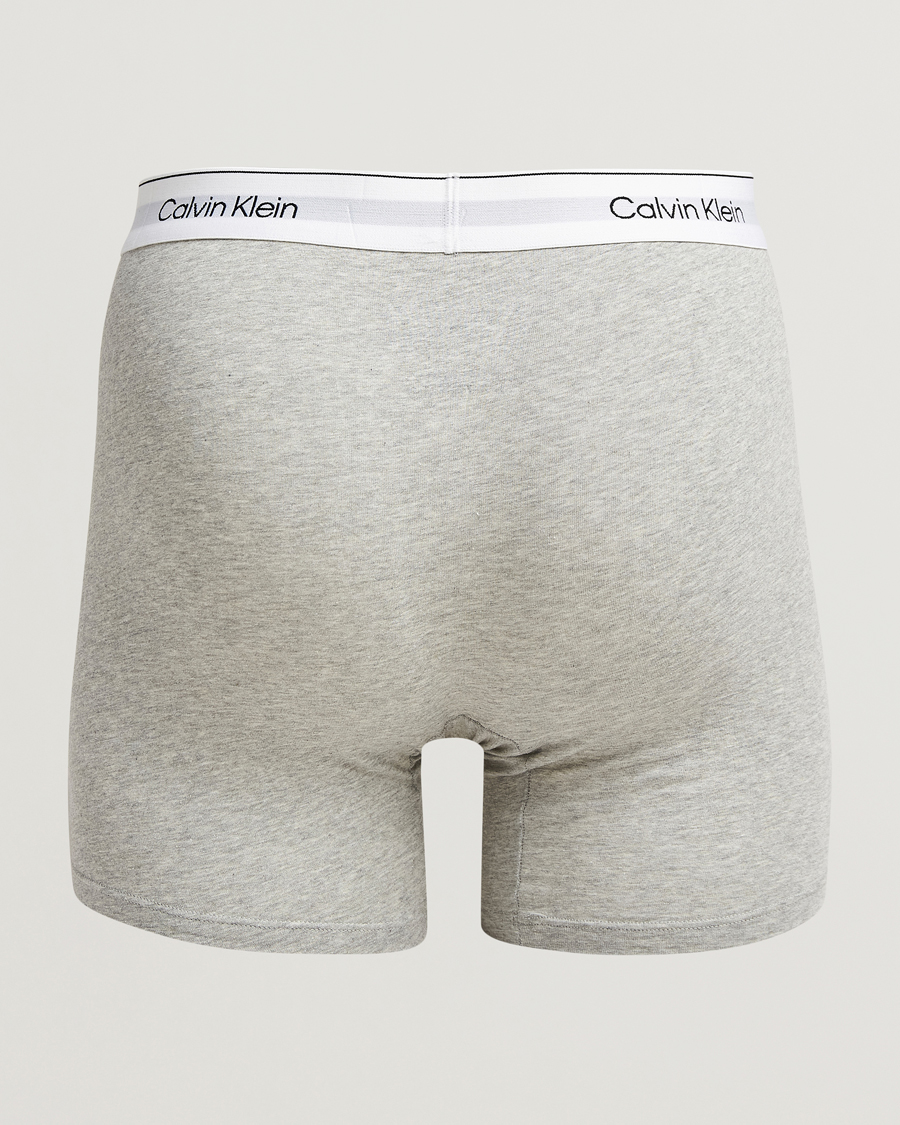 Herre | Undertøy | Calvin Klein | 3-Pack Icon Cotton Stretch Boxer Brief Grey/Black/White