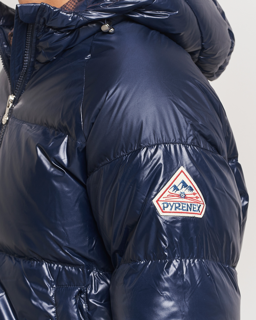Herre | Jakker | Pyrenex | Sten Hooded Puffer Jacket Amiral