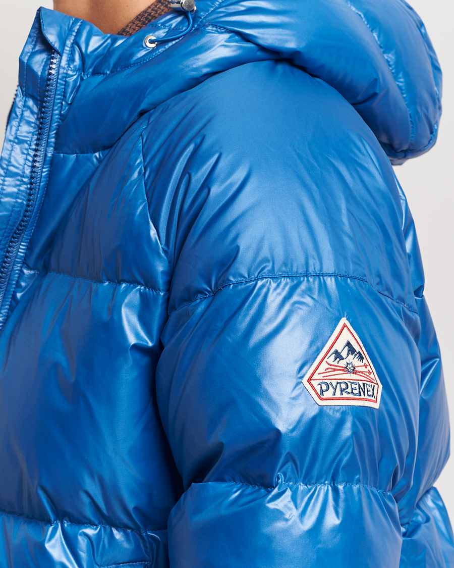 Herre | Jakker | Pyrenex | Sten Hooded Puffer Jacket Adriatic