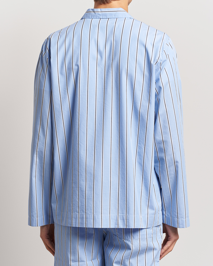 Herre | Pyjamaser og badekåper | Tekla | Poplin Pyjama Shirt Basset Stripes