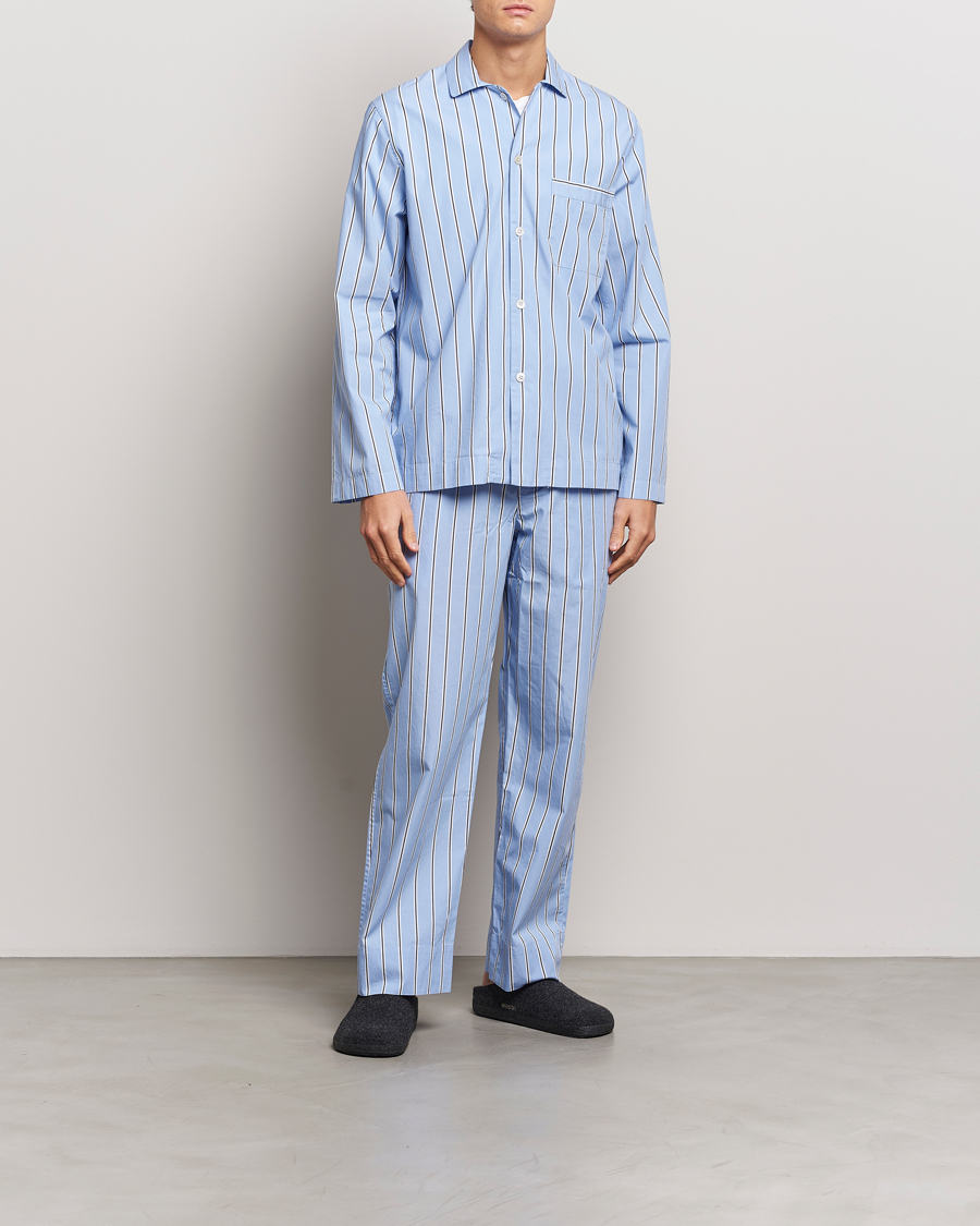 Herre | Tekla Poplin Pyjama Pants Basset Stripes | Tekla | Poplin Pyjama Pants Basset Stripes