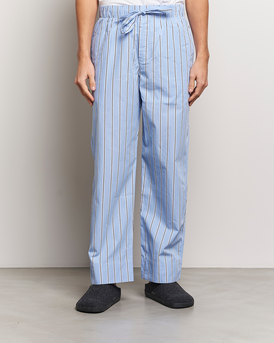Herre | Tekla Poplin Pyjama Pants Basset Stripes | Tekla | Poplin Pyjama Pants Basset Stripes