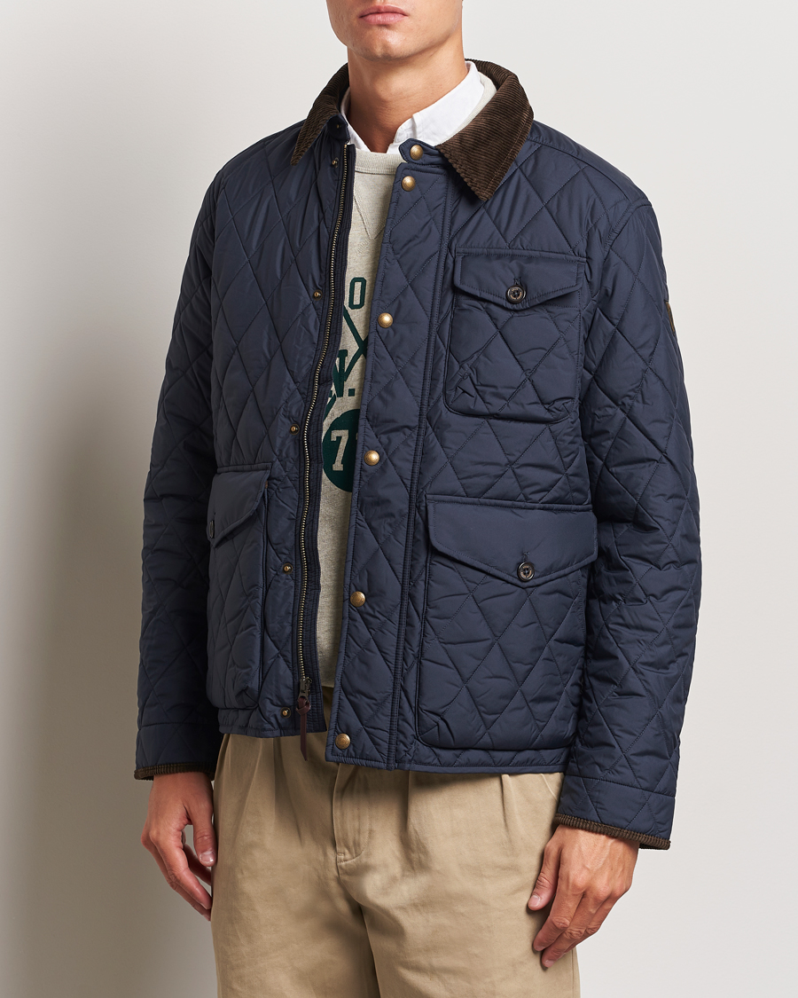Herre | Jakker | Polo Ralph Lauren | Beaton Quilted Jacket College Navy