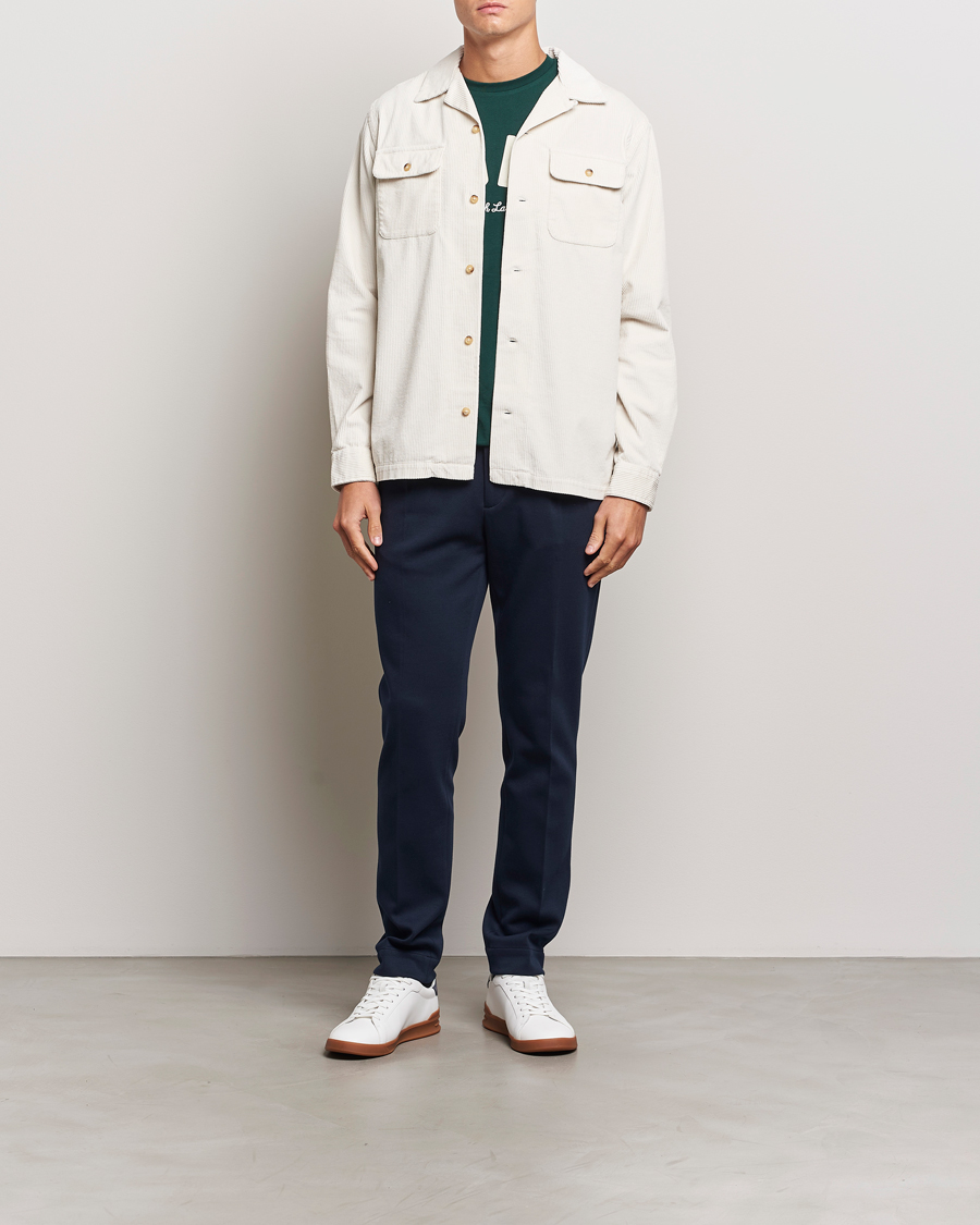 Herre | Skjorter | Polo Ralph Lauren | Corduroy Western Shirt Antique Cream