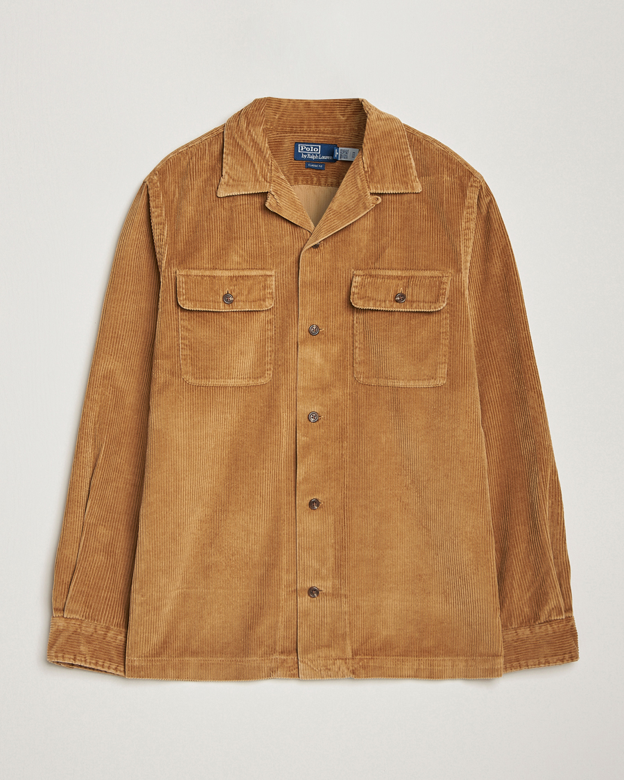 Herre | Skjorter | Polo Ralph Lauren | Corduroy Western Shirt Rustic Tan