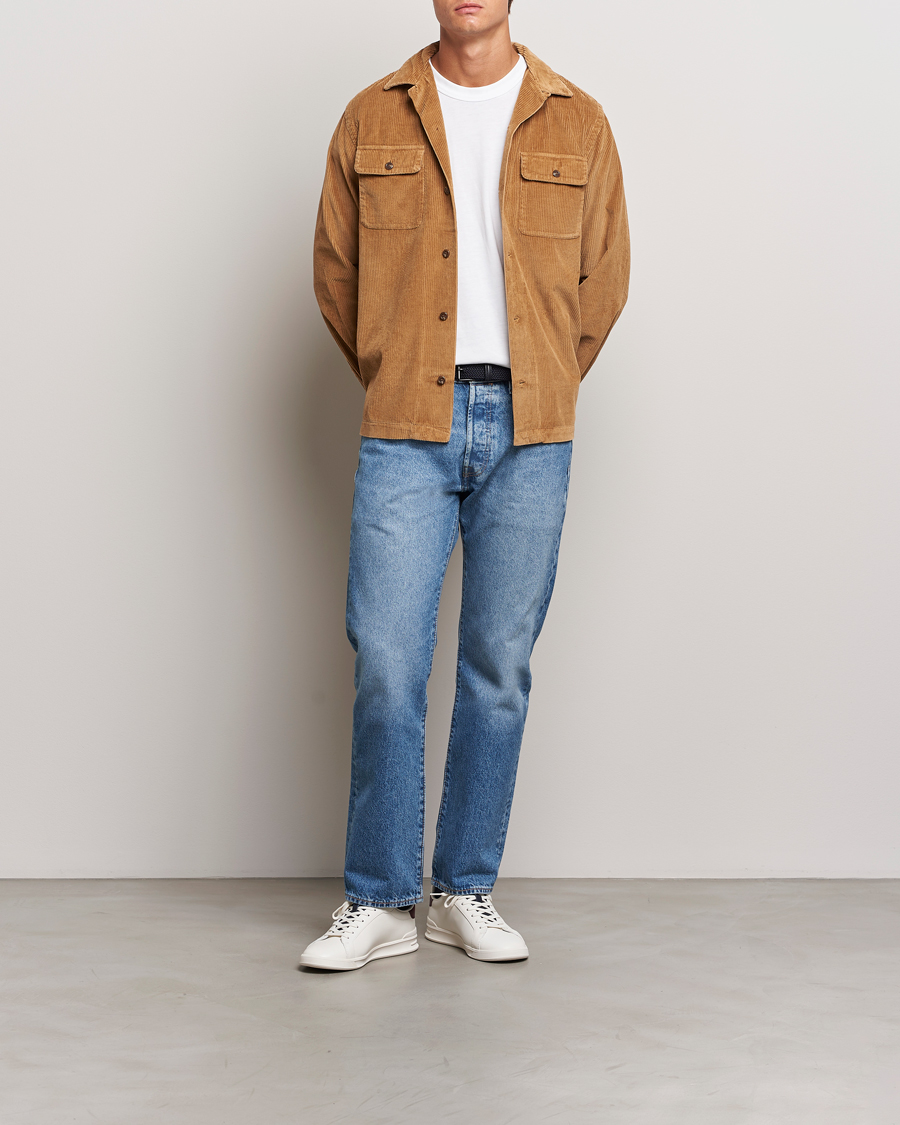 Herre | Skjorter | Polo Ralph Lauren | Corduroy Western Shirt Rustic Tan