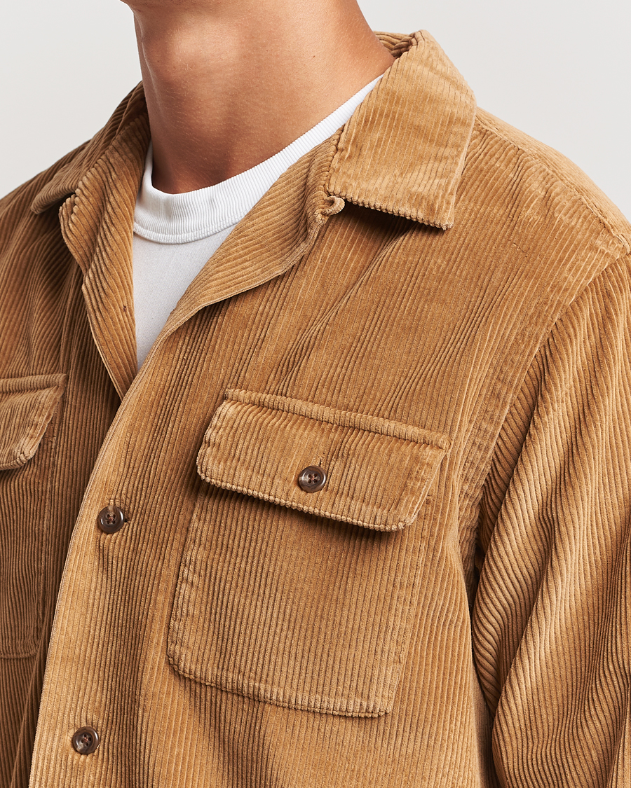 Herre | Skjorter | Polo Ralph Lauren | Corduroy Western Shirt Rustic Tan