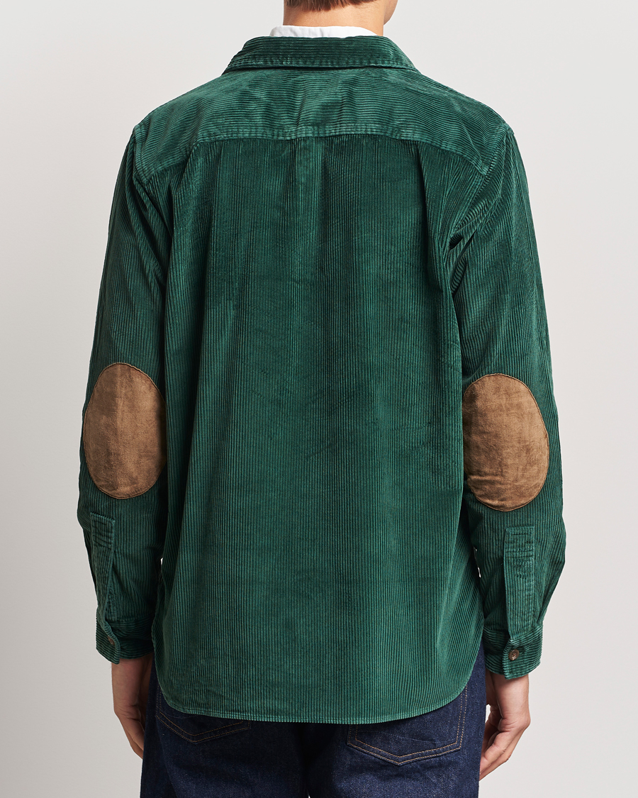 Herre | Skjorter | Polo Ralph Lauren | Corduroy Patch Shirt Moss Agate