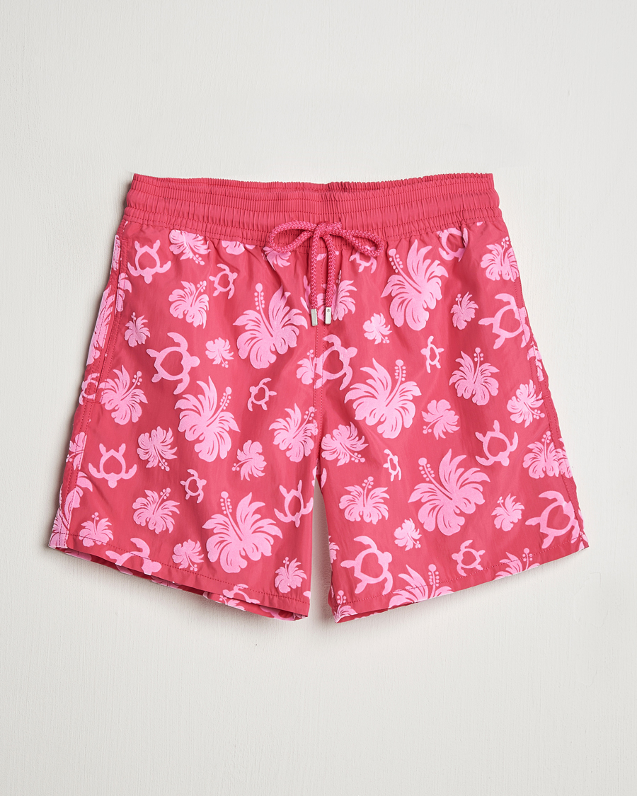Herre | Badeshorts | Vilebrequin | Moorea Swim Shorts Groseille