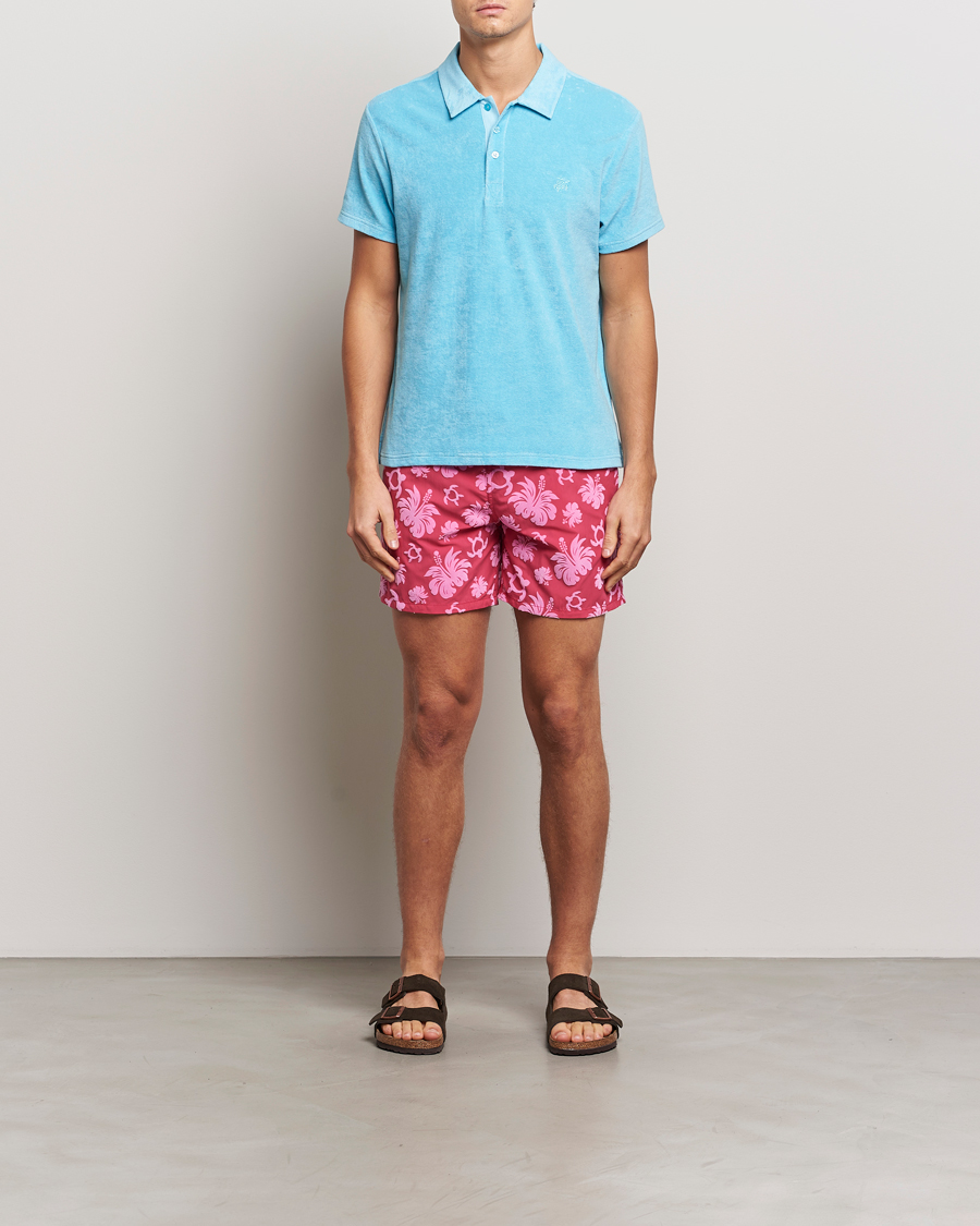 Herre | Badeshorts | Vilebrequin | Moorea Swim Shorts Groseille