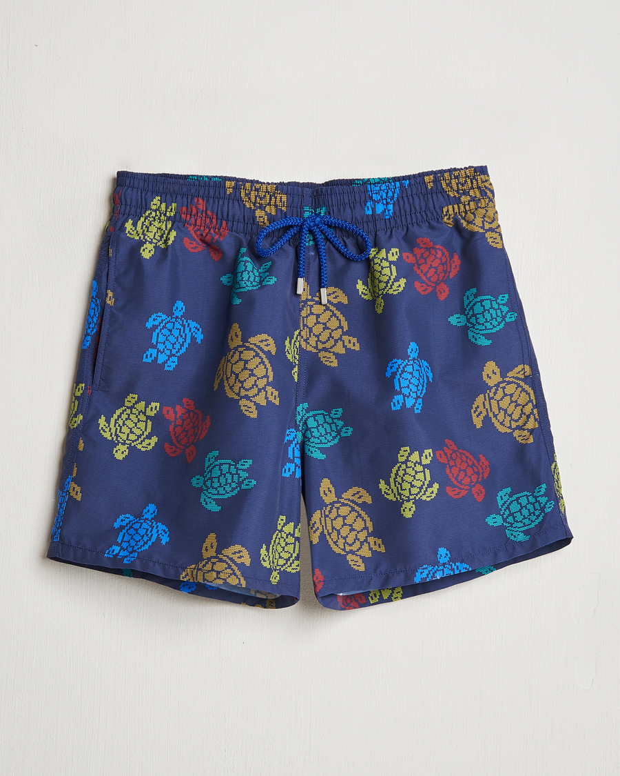 Herre | Badeshorts | Vilebrequin | Moorea Swim Shorts Bleu Marine