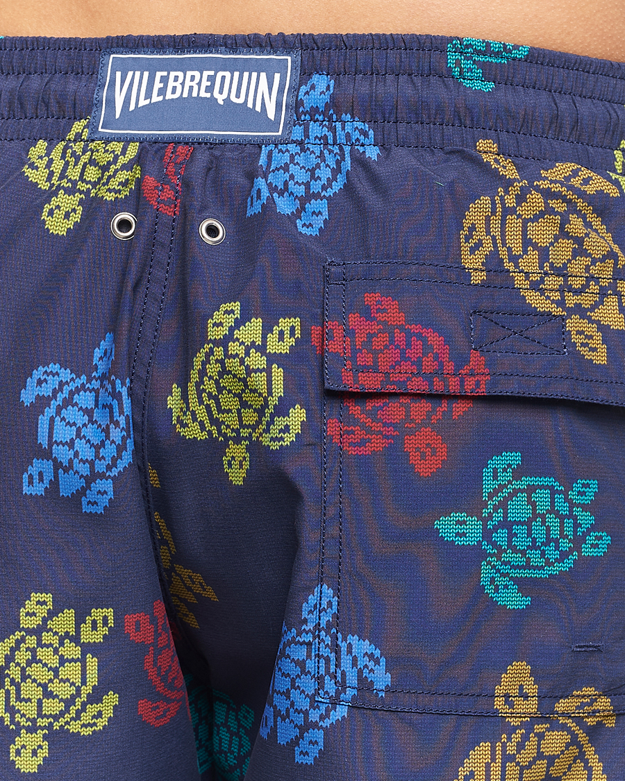 Herre | Badeshorts | Vilebrequin | Moorea Swim Shorts Bleu Marine