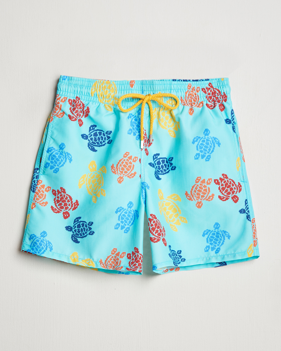 Herre | Badeshorts | Vilebrequin | Moorea Swim Shorts Bleu Lazuli