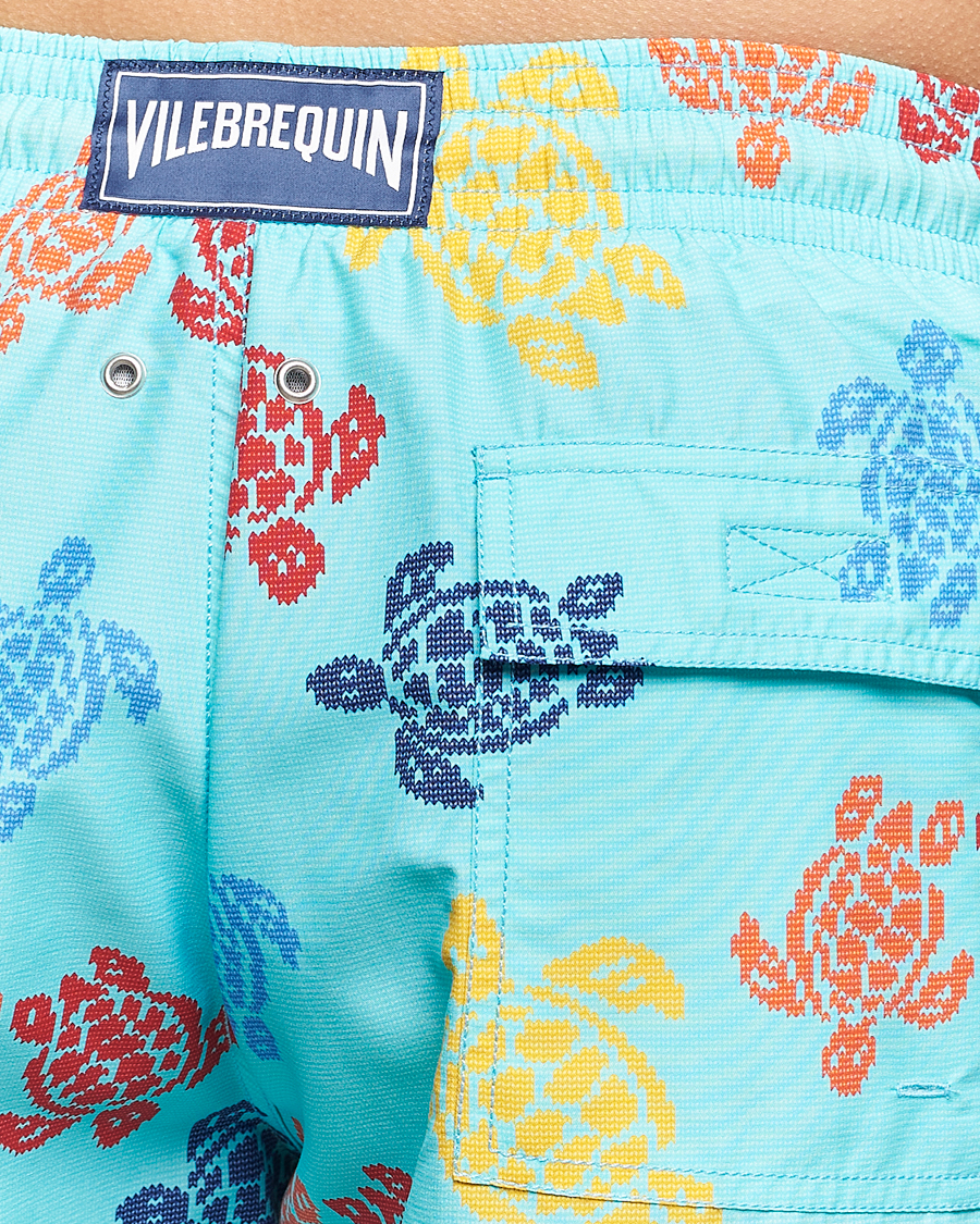 Herre | Badeshorts | Vilebrequin | Moorea Swim Shorts Bleu Lazuli