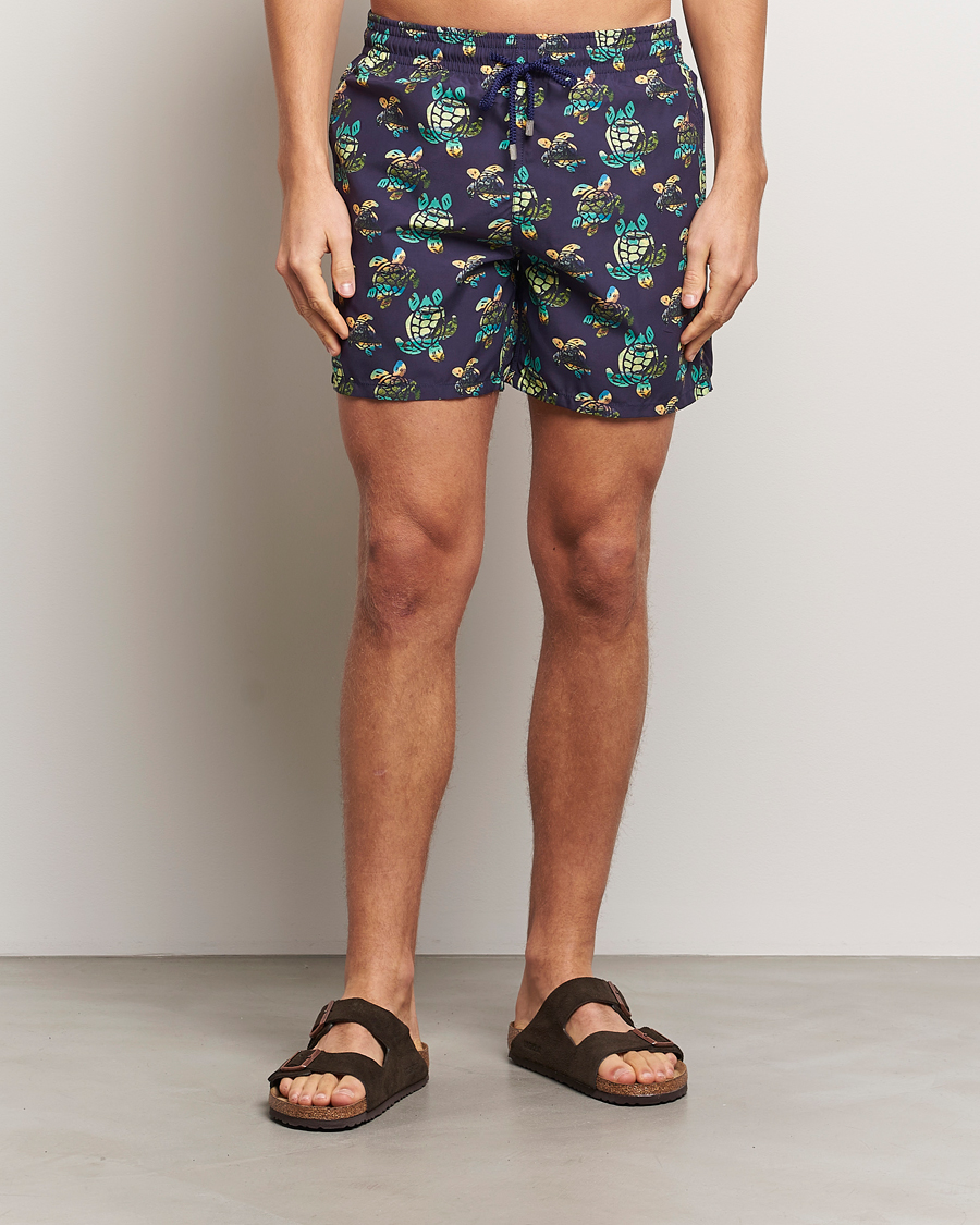 Herre | Badeshorts | Vilebrequin | Moorea Swim Shorts Minuit