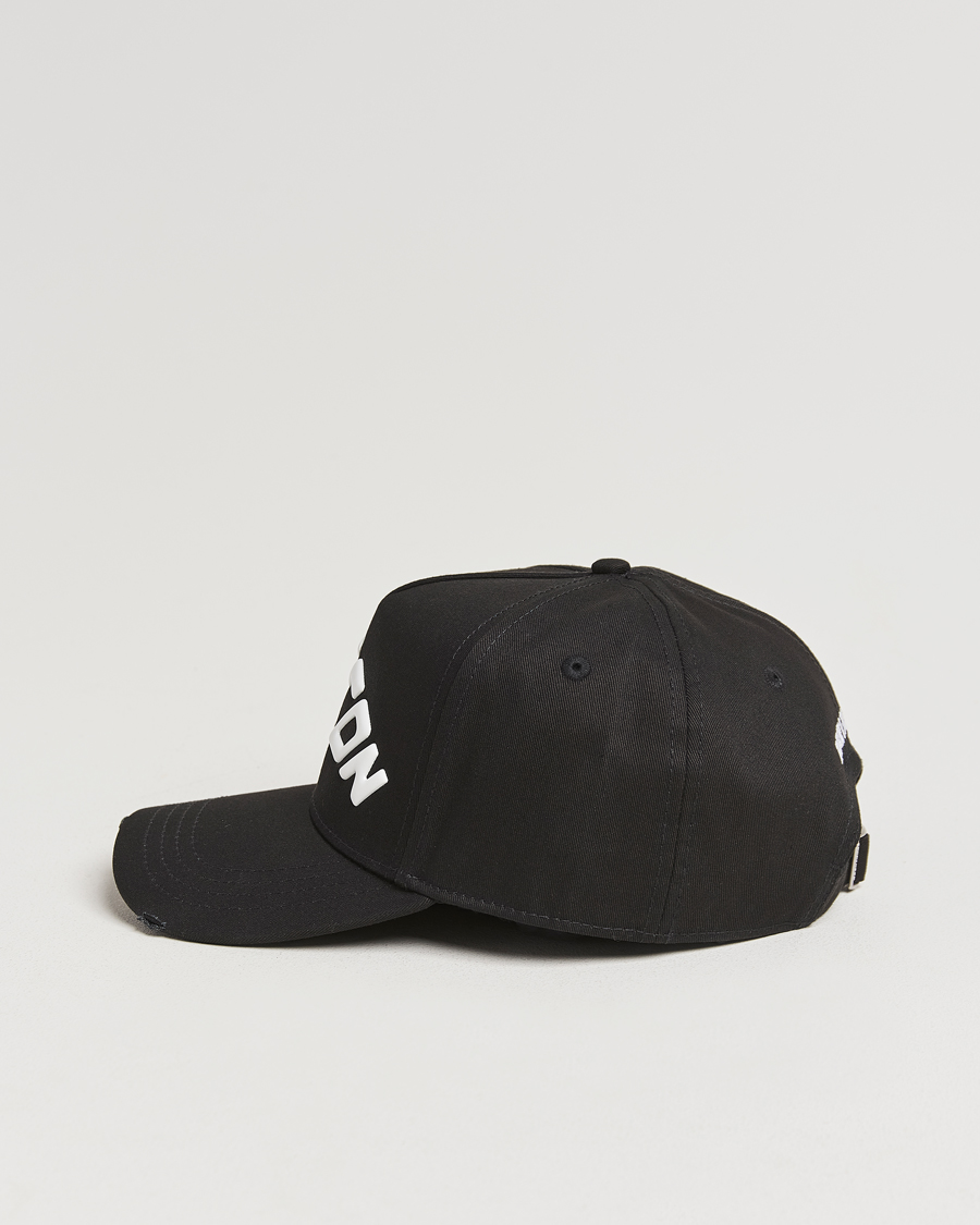 Herre | Dsquared2 Icon Evolution Baseball Cap Black/White | Dsquared2 | Icon Evolution Baseball Cap Black/White