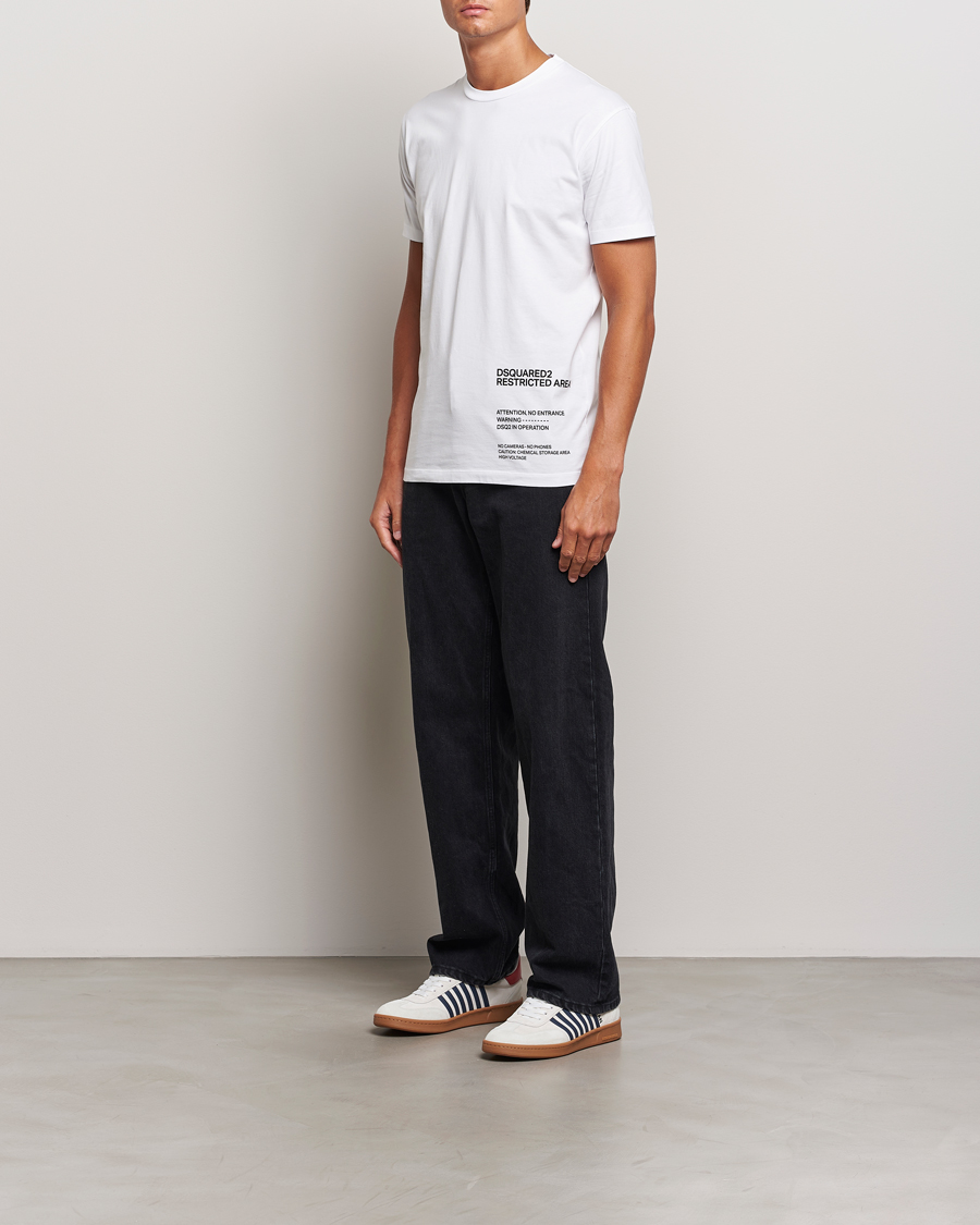 Herre | T-Shirts | Dsquared2 | Cool Fit T-Shirt White
