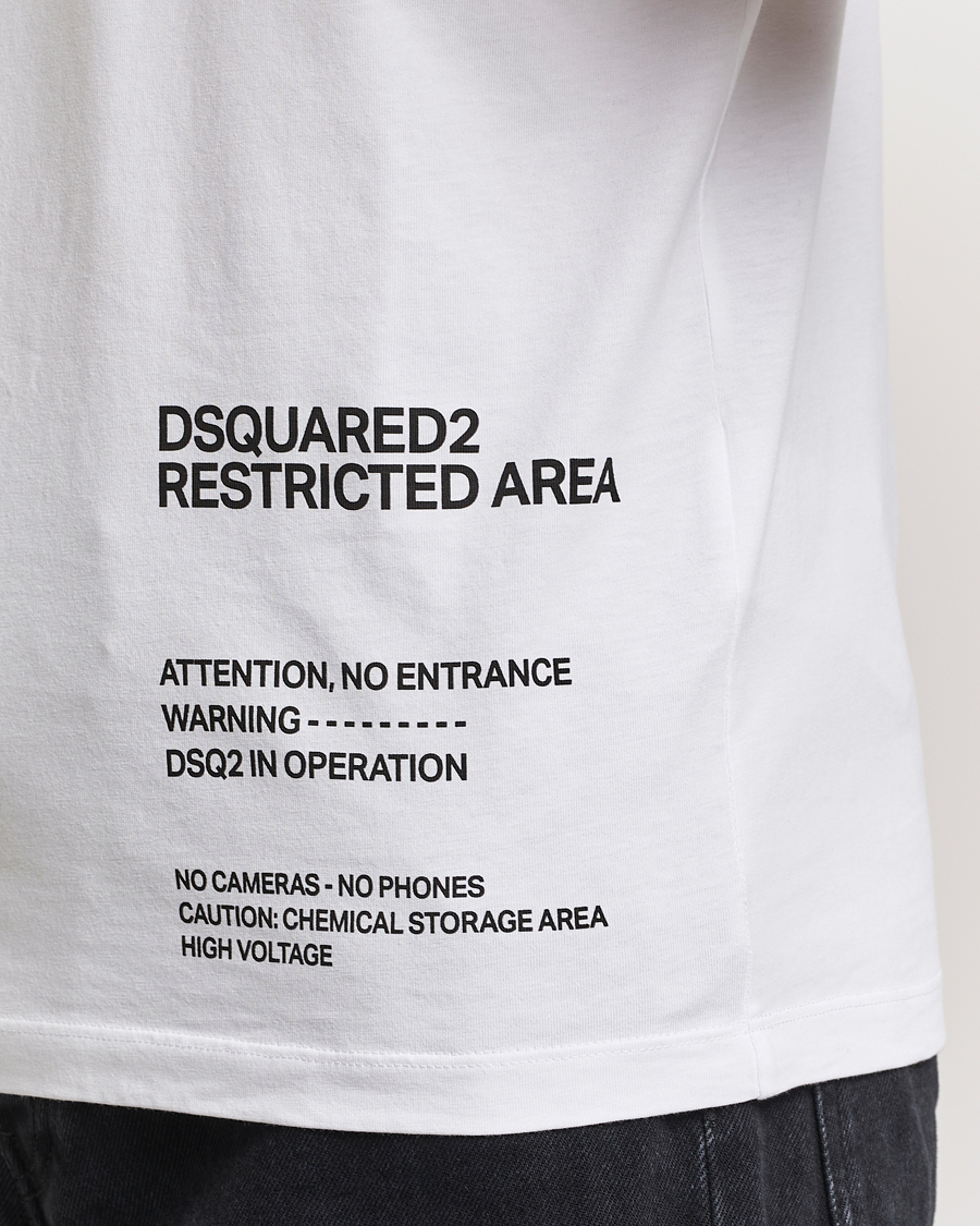Herre | T-Shirts | Dsquared2 | Cool Fit T-Shirt White