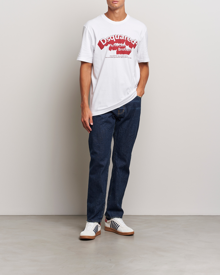Herre | Jeans | Dsquared2 | 642 Loose Jeans Dark Blue